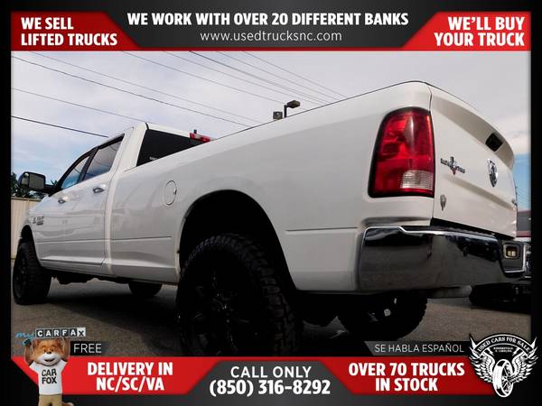 $490/mo - 2015 Ram 3500 Lone Star 4x4Crew Cab 8 ft LB SRW Pickup FOR O - $490 (Used Cars For Sale)