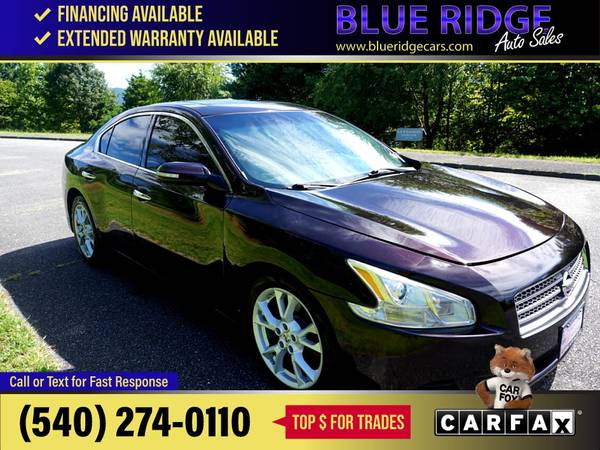 2012 Nissan Maxima SV FOR ONLY - $9,995 (Blue Ridge Blvd Roanoke, VA 24012)