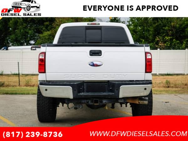 2012 Ford F 250 4WD Crew Cab LARIAT DIESEL LIFTED CUSTOM WHEELS !!! with - $28,995 (60 Diesel 4x4 Trucks in inventory**BAD CREDIT OKAY!!!)