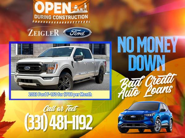 2023 Ford F-150  for $788/mo BAD CREDIT & NO MONEY DOWN - $788 (((((][]NO MONEY DOWN[]>)))))