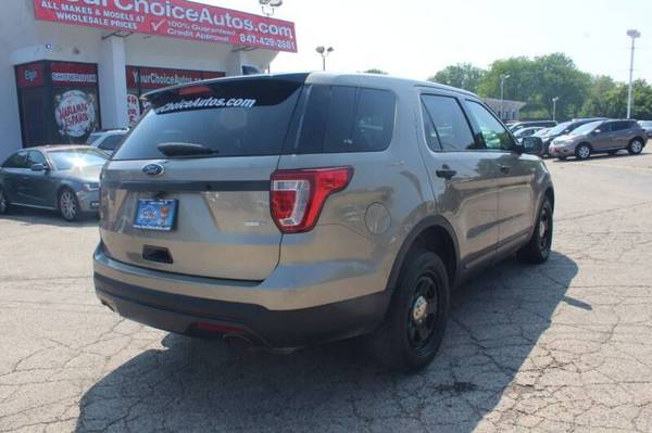 2017 FORD EXPLORER POLICE INTERCEPTOR 1OWNER AWD CD GOOD TIRES C34740 - $10,999 (YOUR CHOICE AUTOS ELGIN, IL 60120)