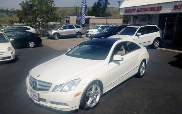 2011 Mercedes-Benz E350 Coupe (61K miles, 1 owner) - $16,495 (Mission Valley - Prime Auto Imports)