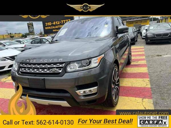 2016 Land Rover Range Rover Sport V6 HSE suv Corris Grey - $30,999 (CALL 562-614-0130 FOR AVAILABILITY)