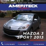 2013 Mazda 3 I Sport - $10,490 (5301 Polk Street, building 9, Houston TX)