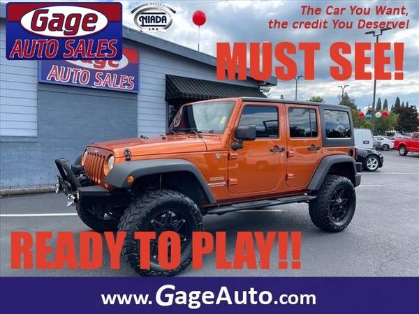 2011 Jeep Wrangler Unlimited 4x4 4WD Sport Sport  SUV - $271 (Est. payment OAC†)