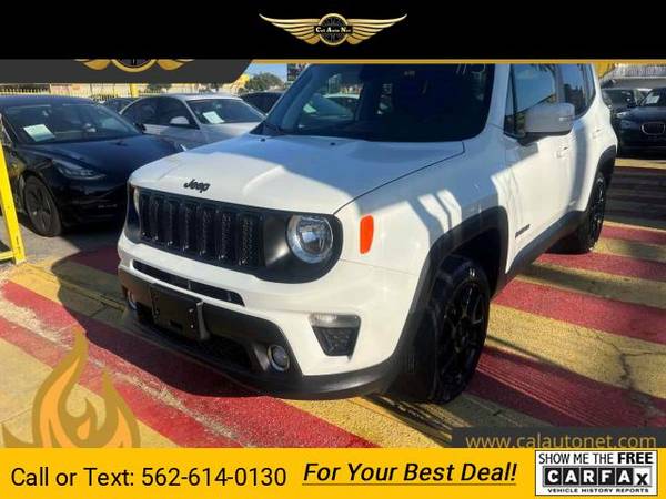 2020 Jeep Renegade Altitude suv Alpine White Clearcoat - $18,999 (CALL 562-614-0130 FOR AVAILABILITY)