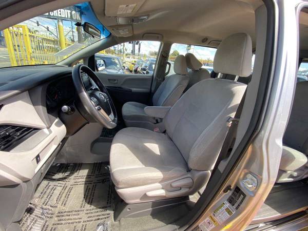 2015 Toyota Sienna LE van Silver Sky Metallic - $17,999 (CALL 562-614-0130 FOR AVAILABILITY)