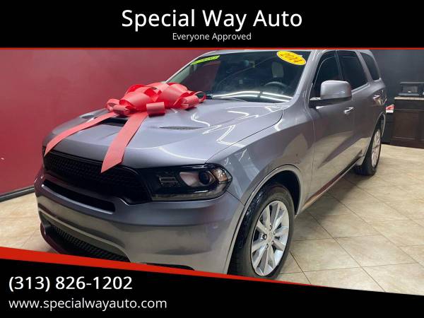 2014 Dodge Durango SXT 4dr SUV EVERY ONE GET APPROVED 0 DOWN - $14,995 (+ NO DRIVER LICENCE NO PROBLEM All DONE IN HOUSE PLATE TITLE)